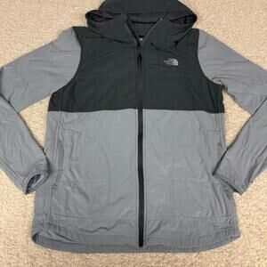 North Face Light Weight Quilted Jacket Grey MEDIUM